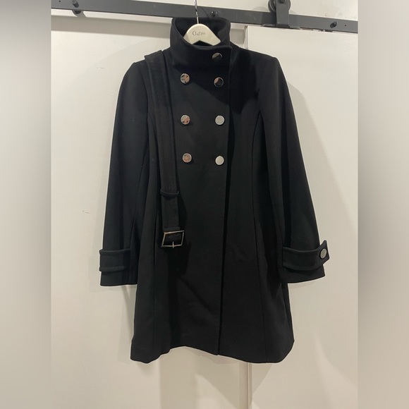 Babaton wool pea coat, barely worn. Great condition - Picture 1 of 3